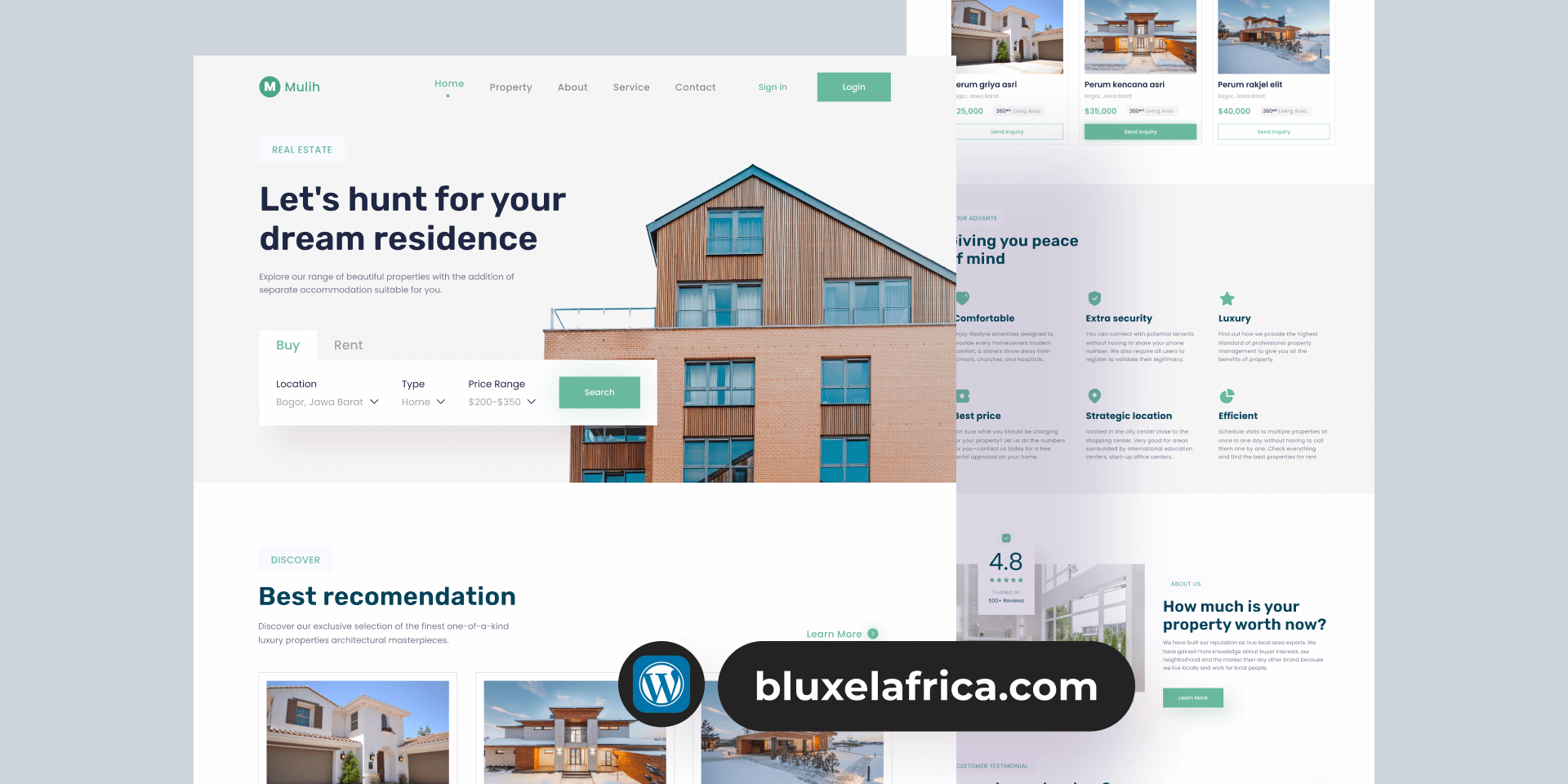 real-estate-website-bluxel-africa-web-design
