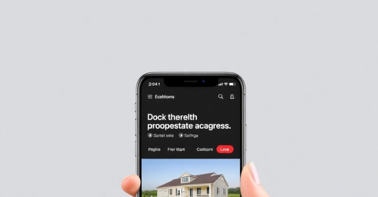 Mobile-First Design for Property Listings