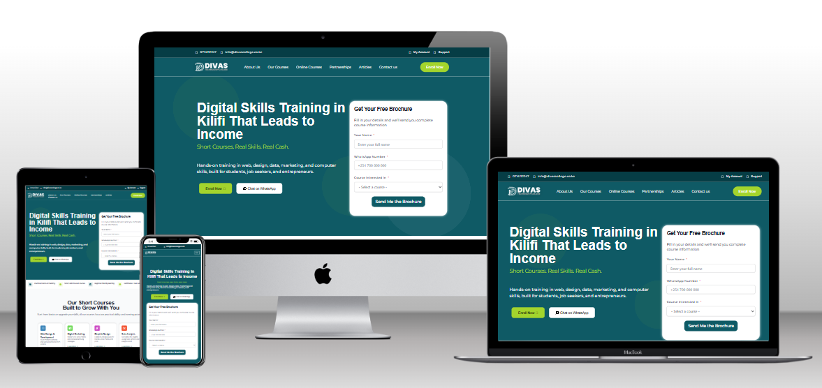 SEO-Driven Lead Generation College Website